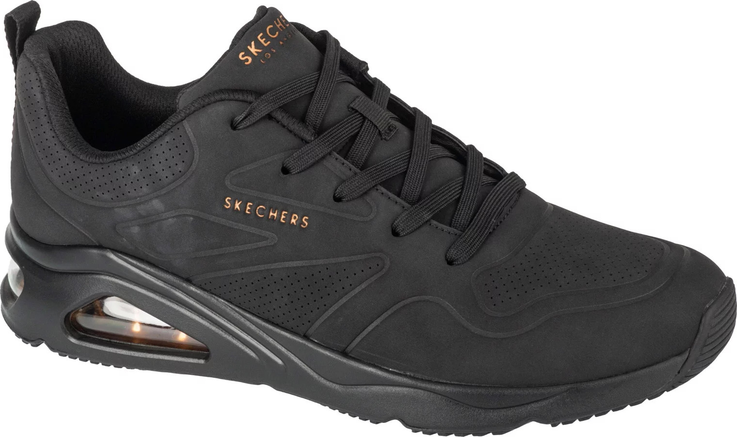 Čierne dámske tenisky Skechers Tres-Air Uno - Ah-Mazing 177390-BBK Veľkosť: 41