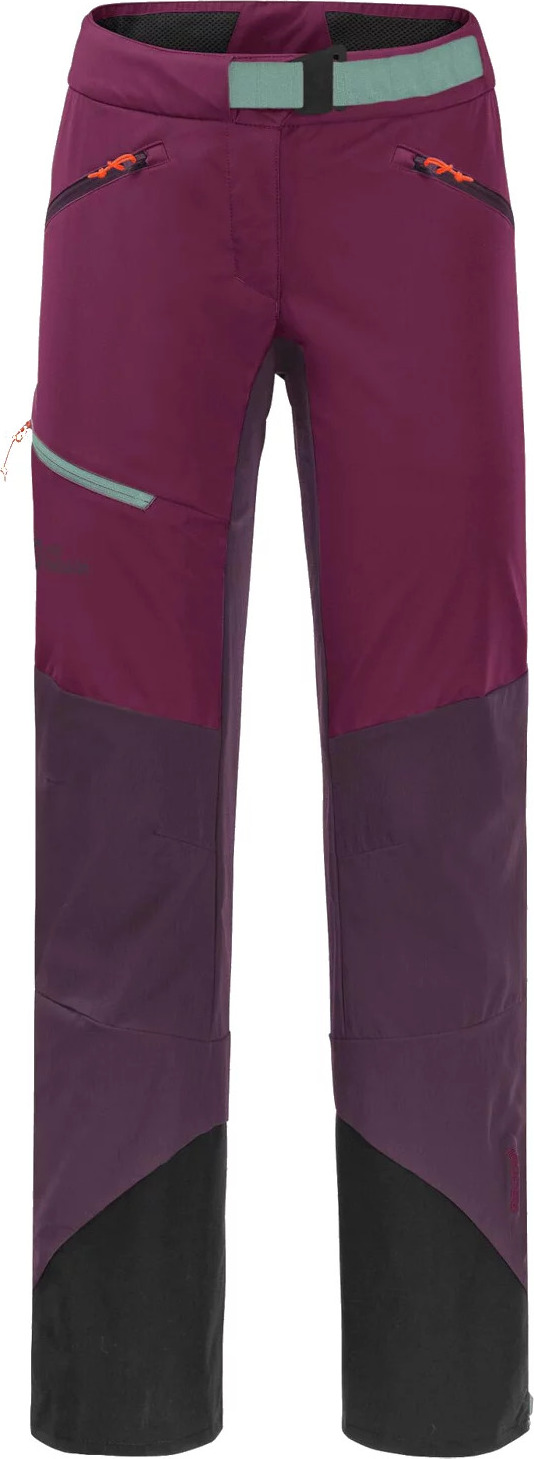 Fialové dámske zimné nohavice Jack Wolfskin Alpspitze Pants W 1507531-1014 Veľkosť: 36
