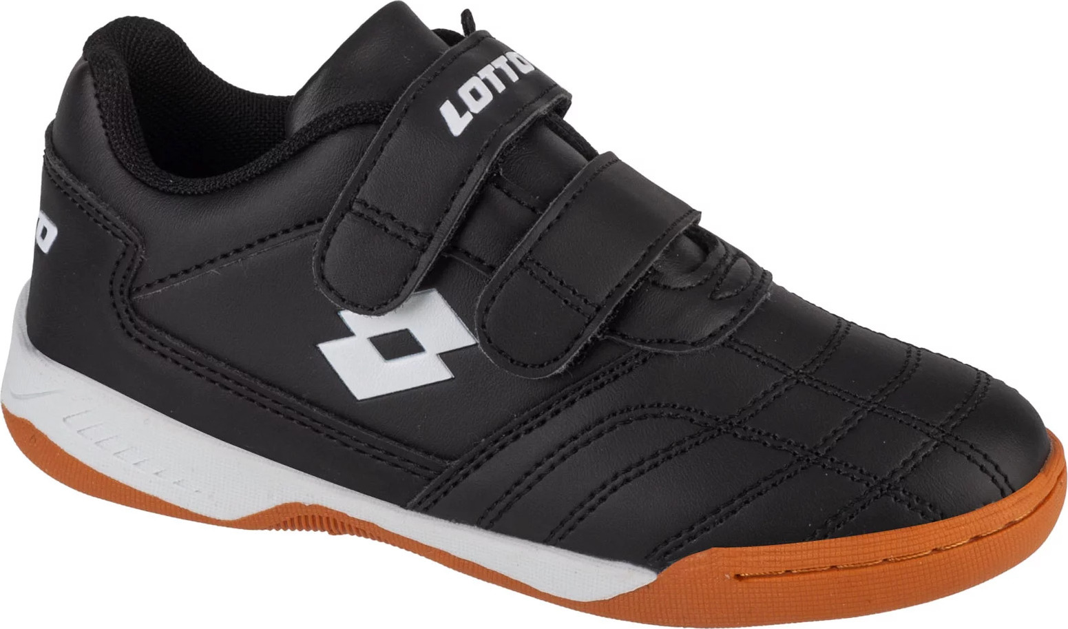 Čierne chlapčenské halovky Lotto Pacer K 2600110K-1110 Veľkosť: 31