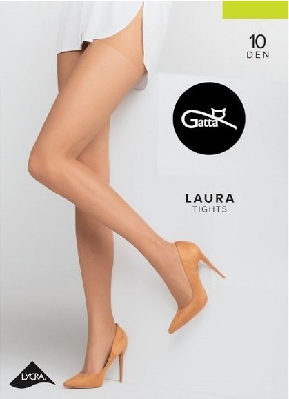 Silonky Gatta Laura 10 den Veľkosť: S, Barva: hnedá