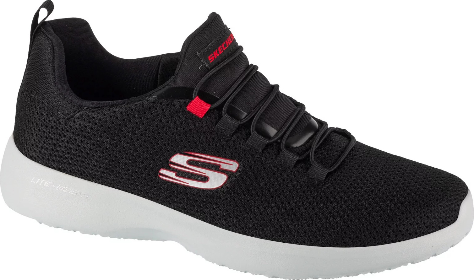 Čierne tenisky Skechers Dynamight 58360-BKRD Veľkosť: 47,5