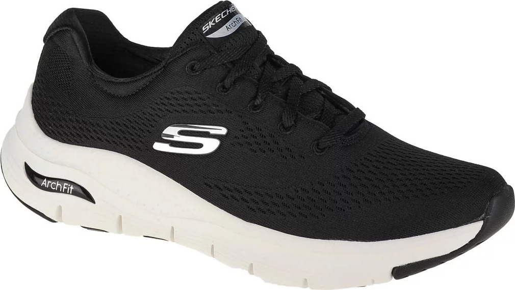 Čierne pohodlné tenisky Skechers Arch Fit-Big Appeal 149057-BKW Veľkosť: 36