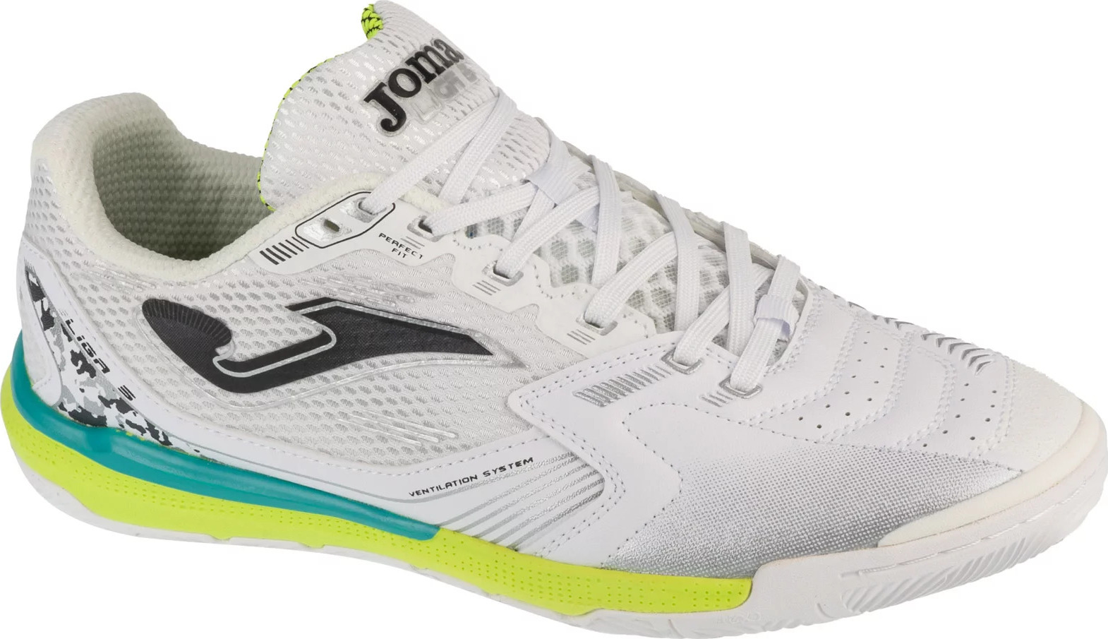 Biela pánska sálová obuv Joma Liga 5 2502 IN LIGS2502IN Veľkosť: 42,5