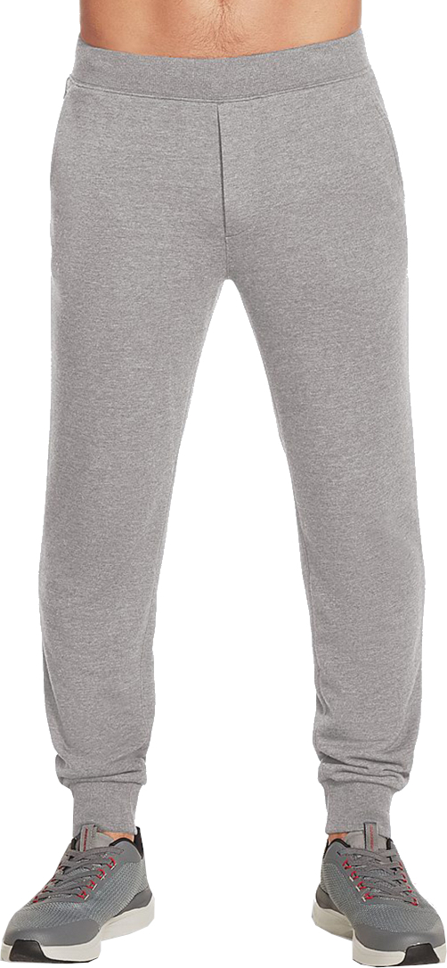 Šedé pánske tepláky Skechers Go Walk Expedition Jogger Pant M1PT57-LTGY Veľkosť: M