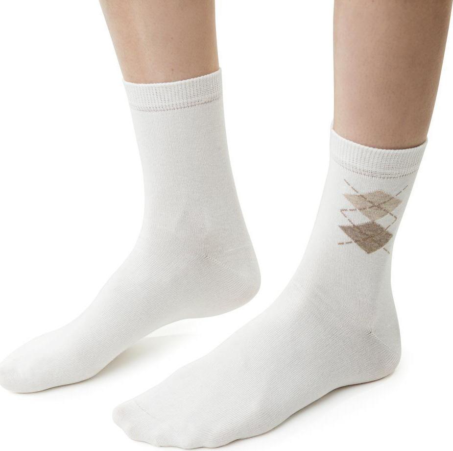 Smotanové dámske ponožky Art.099 DP051, ECRU Veľkosť: 35/37