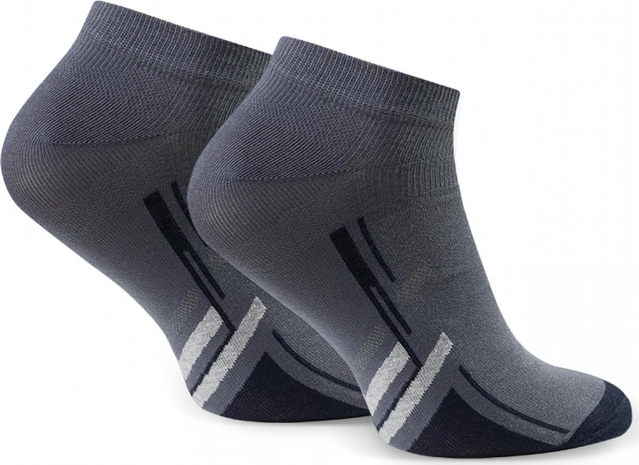 Sivé pánske športové členkové ponožky Art. 101 TC104, GRAY Veľkosť: 44/46