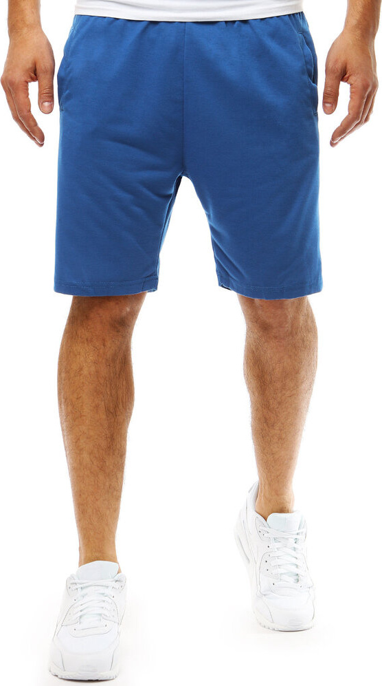 Modré basic teplákové šortky SX2391 Veľkosť: 2XL