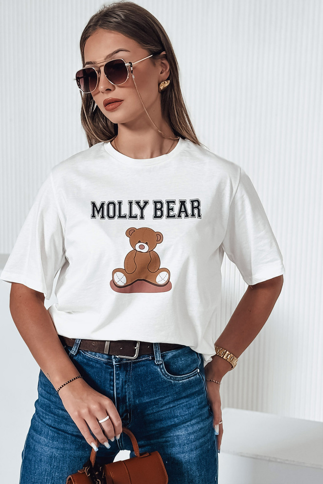 Smotanové tričko s krátkym rukávom MOLBER RY2571 Veľkosť: S