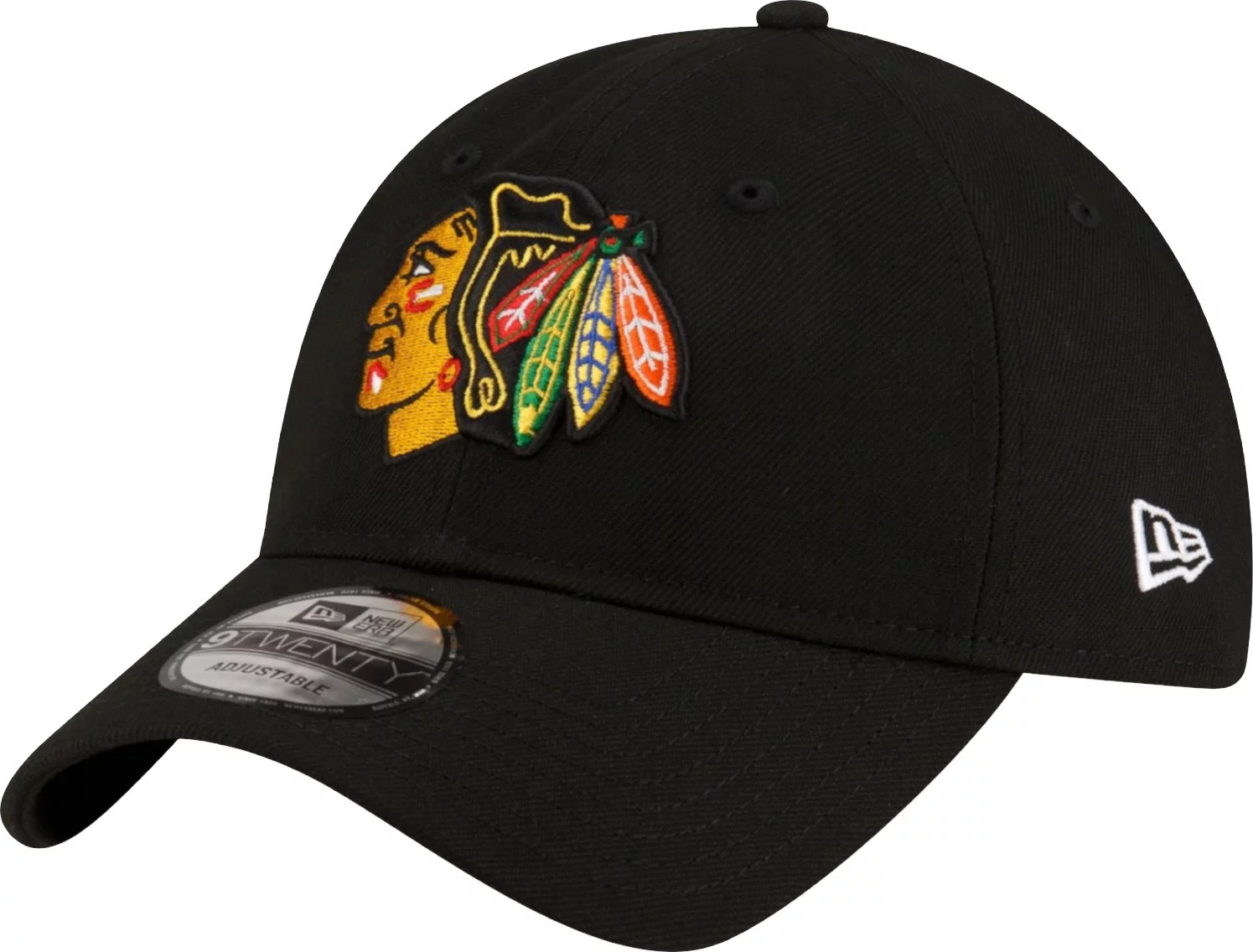 Čierna pánska šiltovka New Era 9TWENTY Chicago Blackhawks NHL Cap 70899713 Veľkosť: ONE SIZE