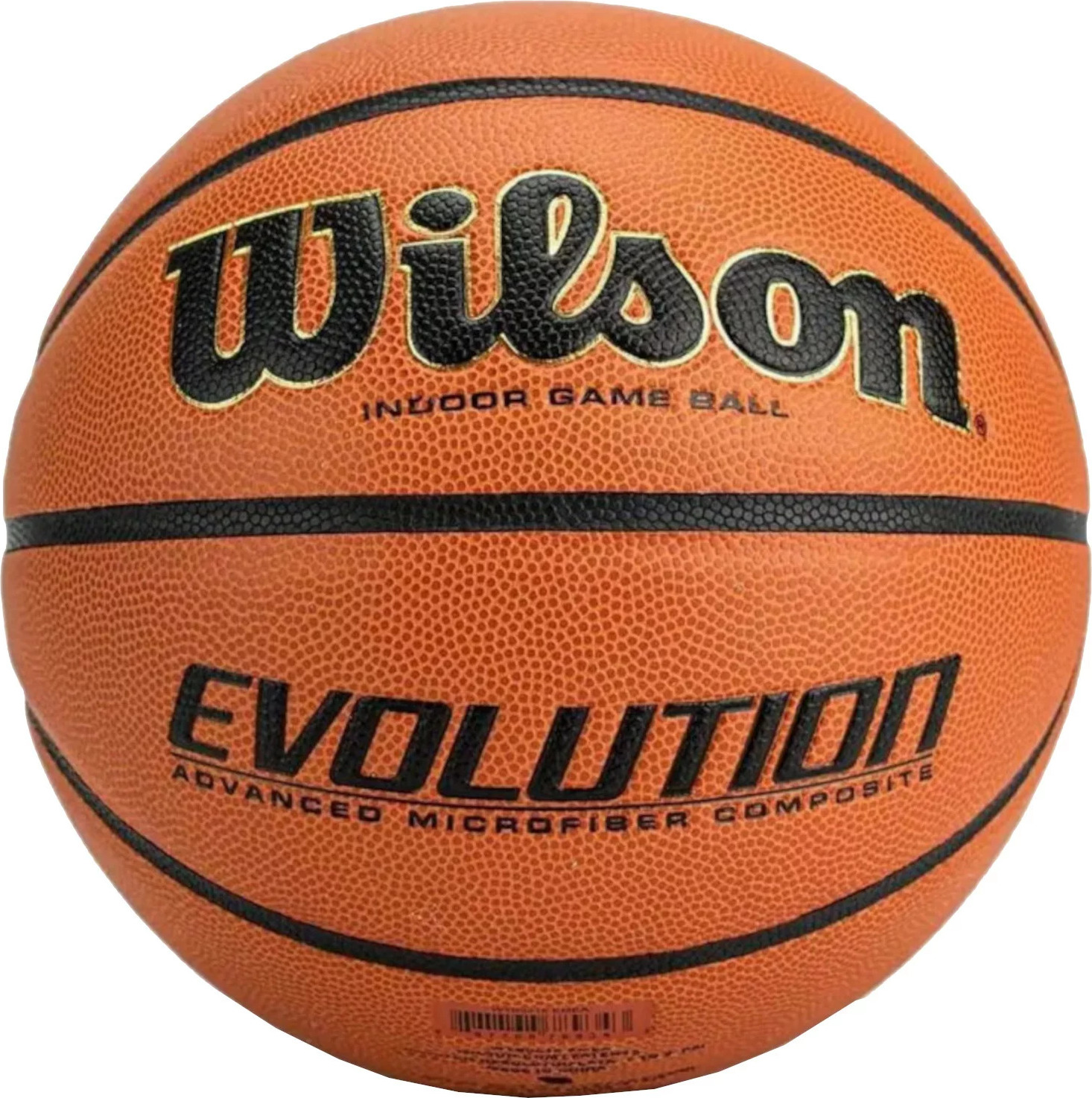 Basketbalová lopta Wilson Evolution Indoor Game Ball WTB0586XBEMEA Veľkosť: 6