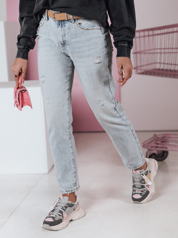 Svetlomodré rifle rovného strihu BLUEDEN UY2359 Veľkosť: S