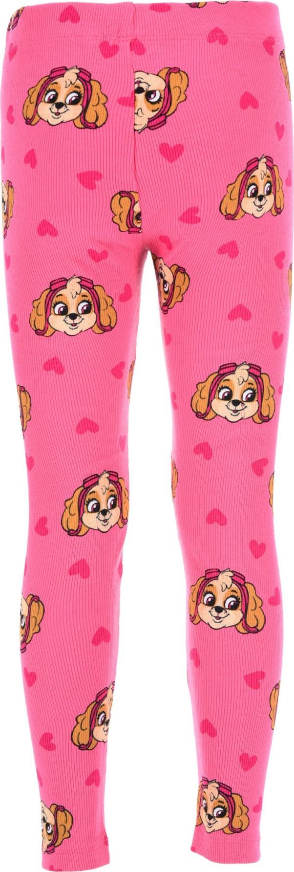 Ružové dievčenské legíny Paw Patrol - Skye Veľkosť: 104