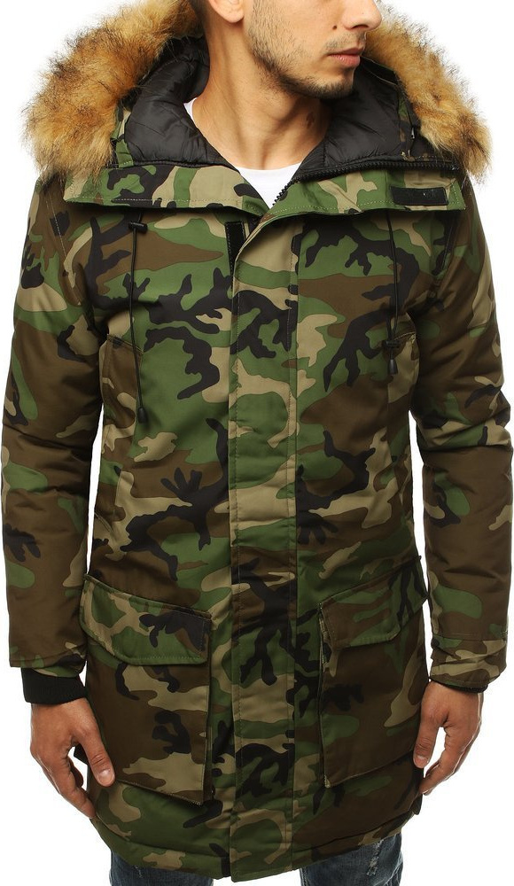Pánska maskáčová zimná kabátová bunda TX3130 Veľkosť: 2XL