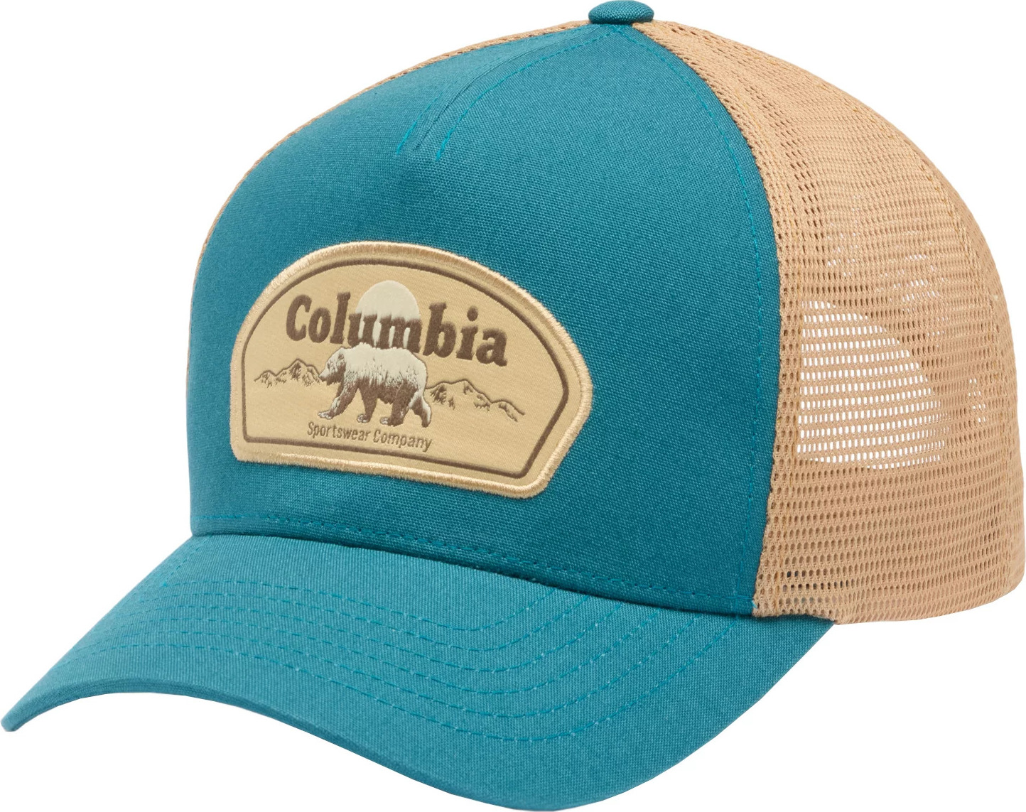 Tyrkysovo-béžová šiltovka unisex Columbia Road Ready Snap Back Hat 2120421364 Veľkosť: ONE SIZE