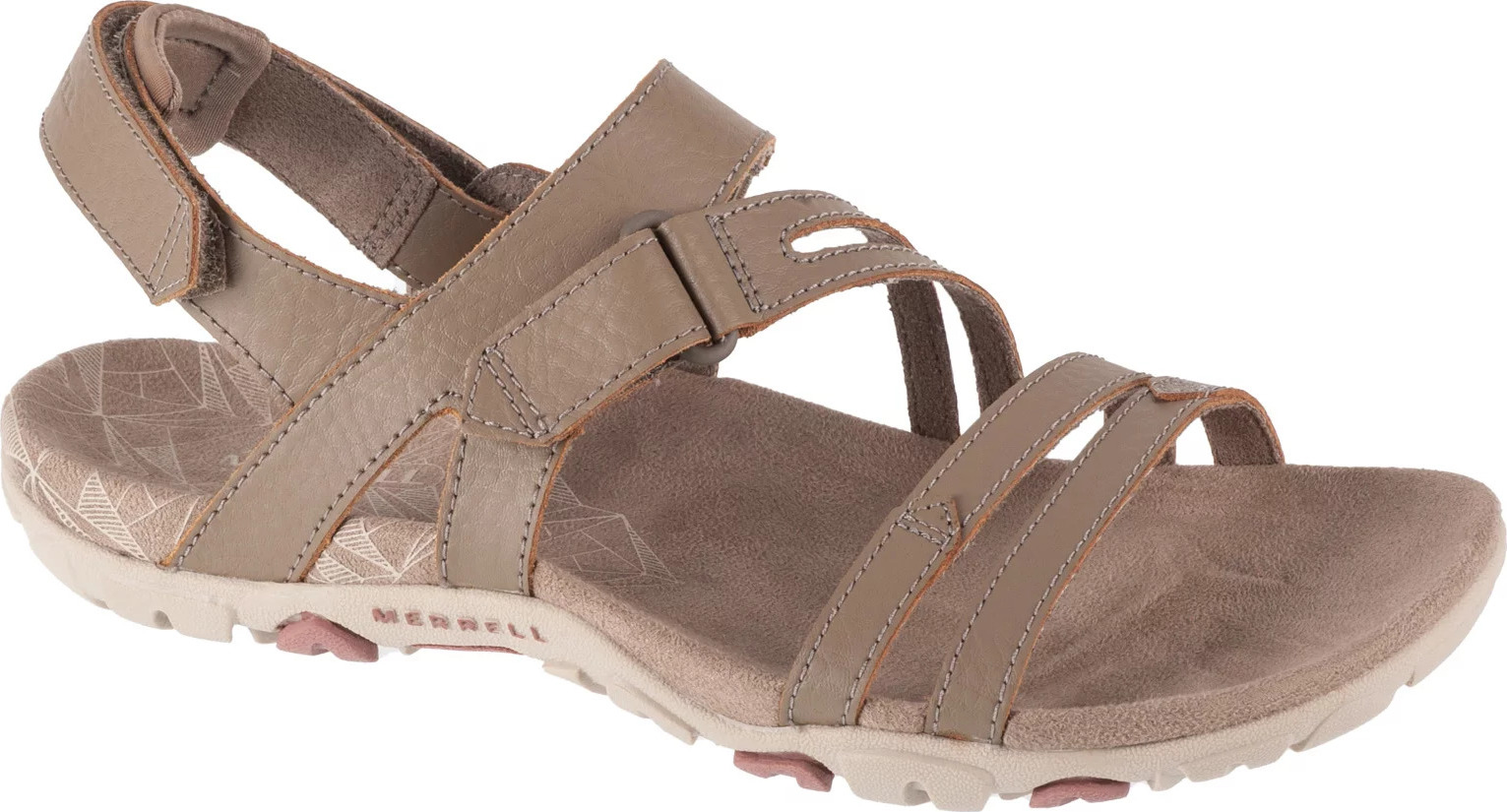 Tmavobéžové sandále Merrell Sandspur Rose Convert W Sandal J003424 Veľkosť: 36