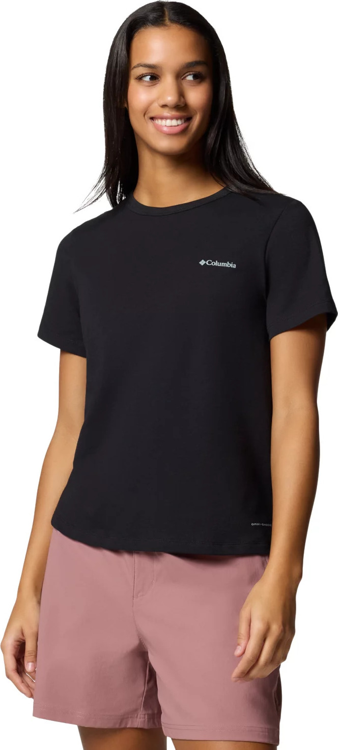 Čierne dámske športové tričko Columbia Sun Trek W SS II Tee 2119711010 Veľkosť: M