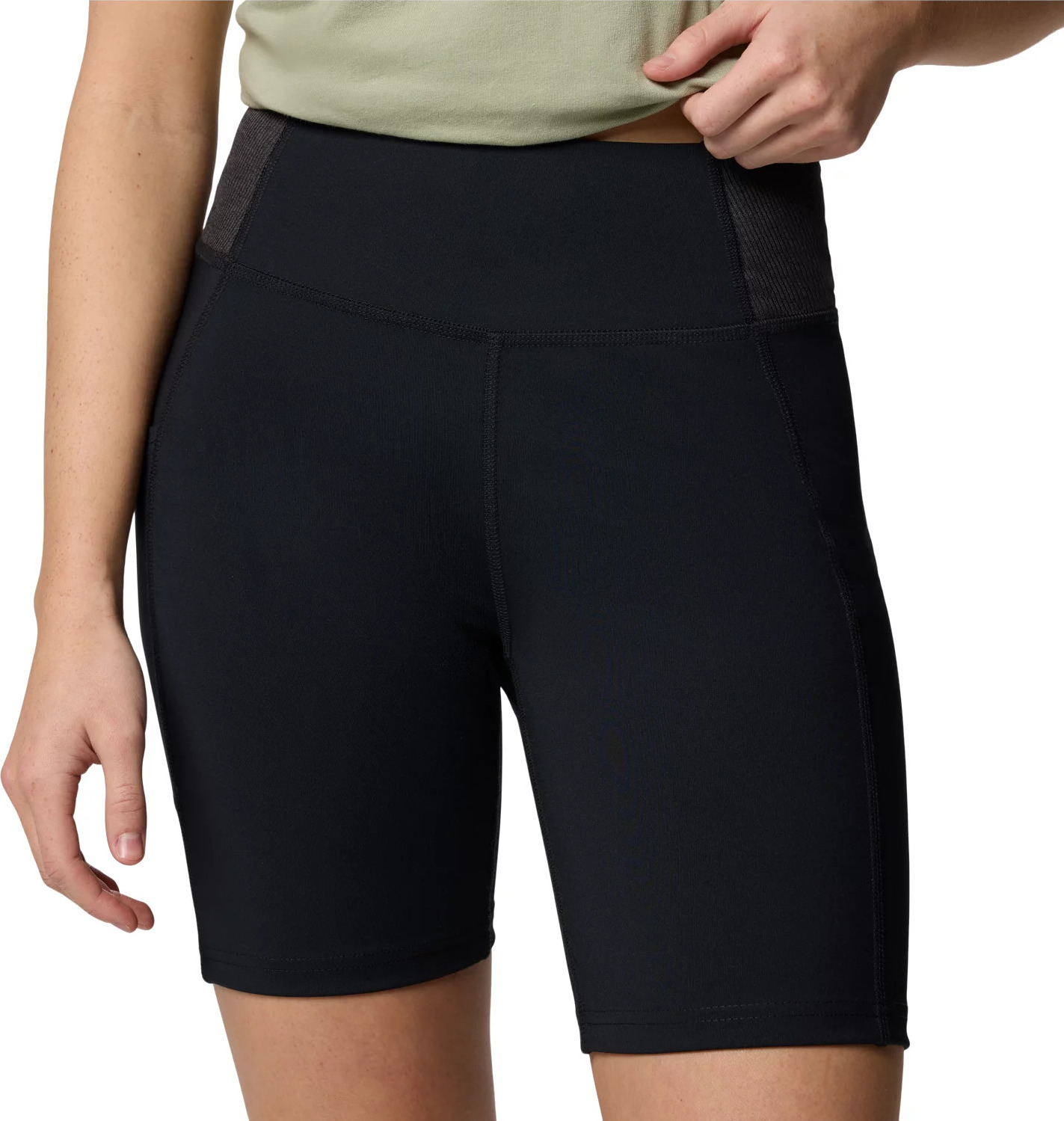 Čierne dámske športové šortky Columbia Boundless Trek 1/2 Tight 2074471012 Veľkosť: L