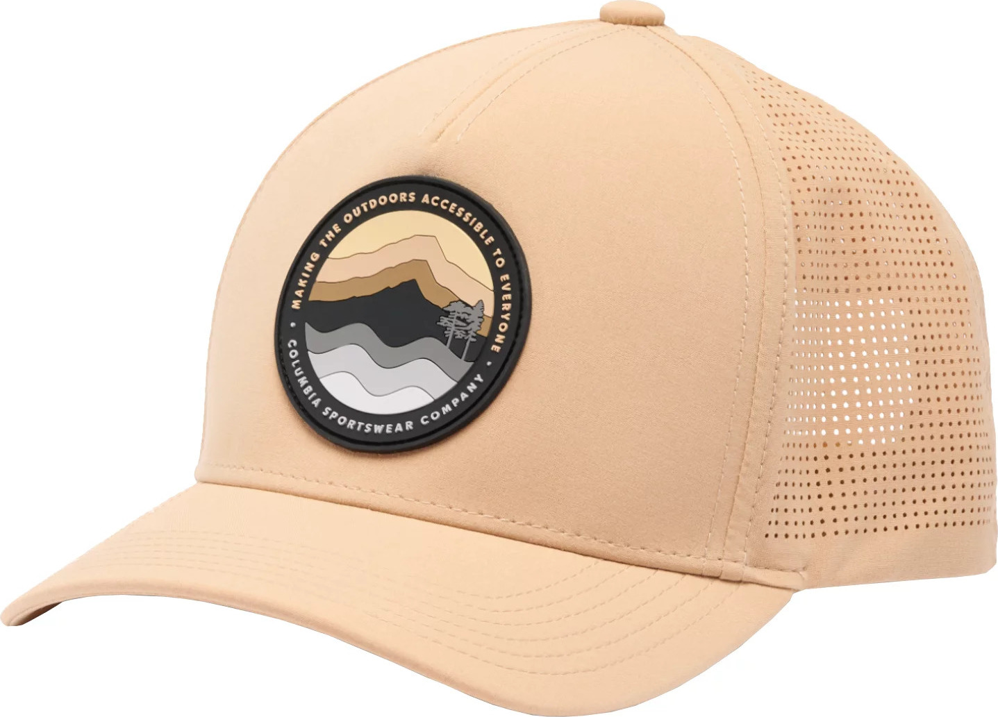 Béžová šiltovka Columbia Mountaincap 3D Stretch Snap Back Hat 2105091262 Veľkosť: ONE SIZE
