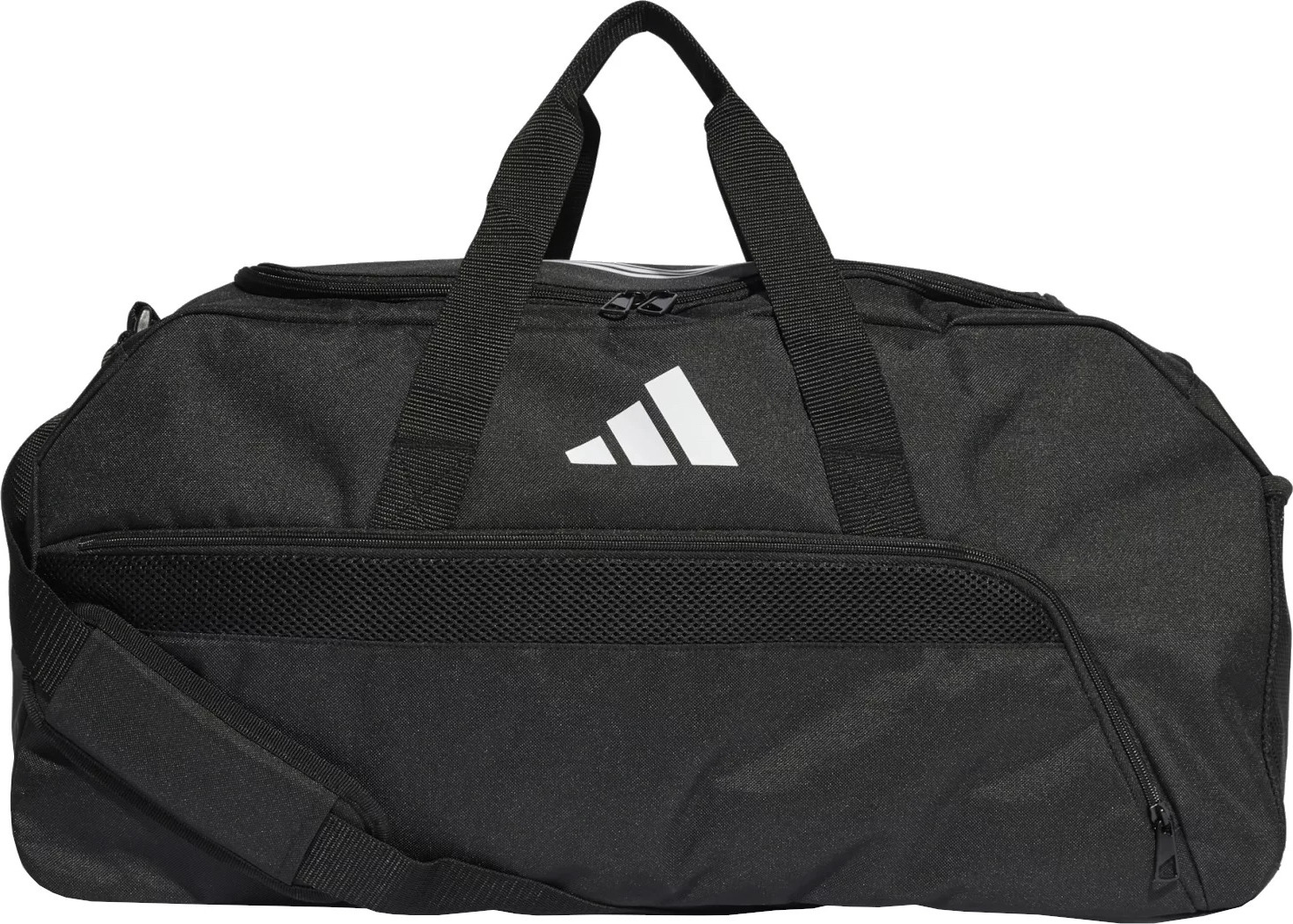 Čierna športová taška adidas Tiro League Duffel M Bag HS9749 Veľkosť: ONE SIZE