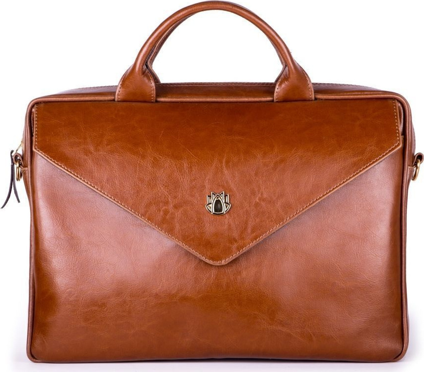 Elegantná hnedá dámska taška na notebook FL15 POSITANO VINTAGE BROWN Veľkosť: ONE SIZE