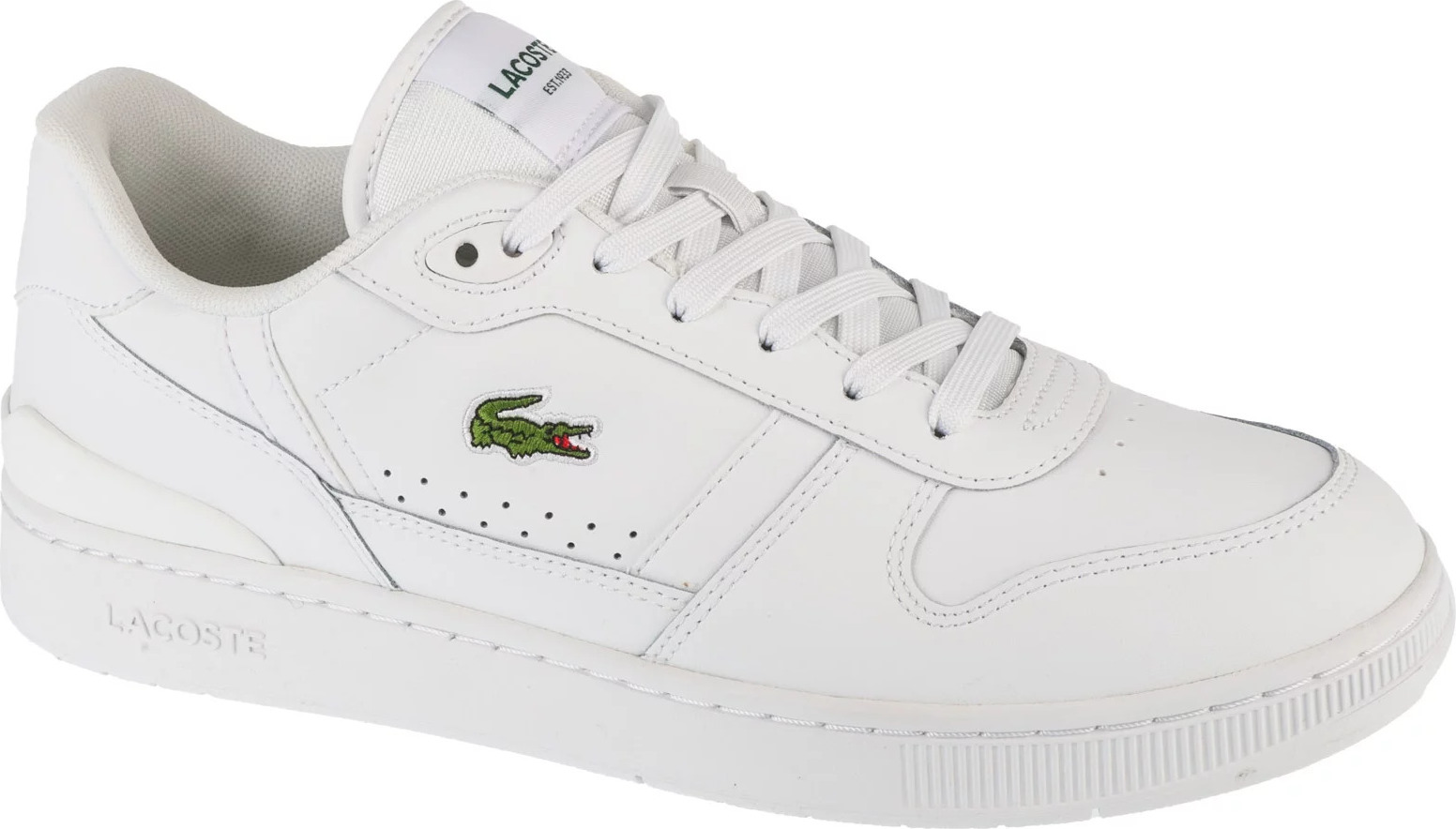 Biele pánske tenisky Lacoste T-Clip Set 224 748SMA003121G43 Veľkosť: 41