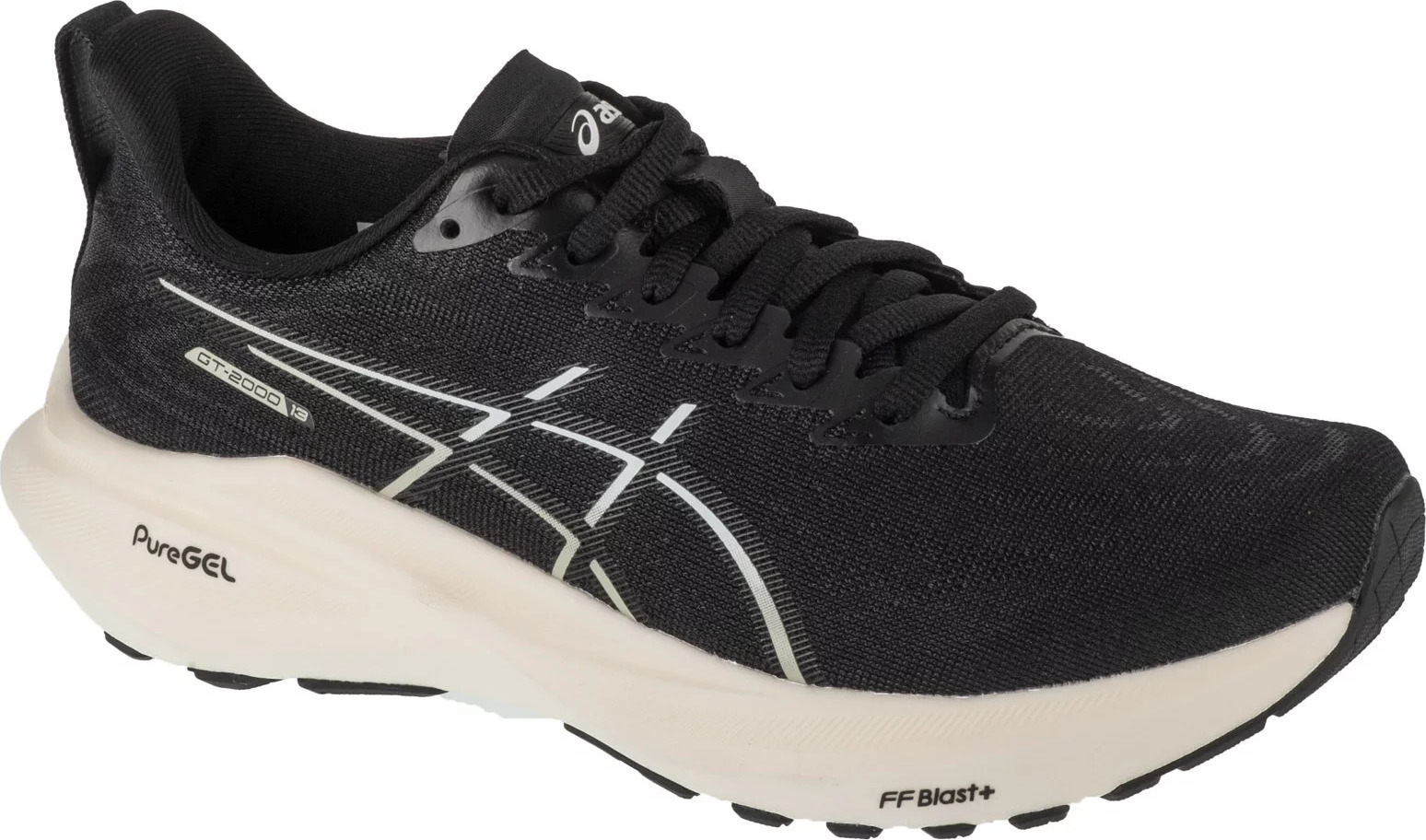 Čierne dámske bežecké tenisky ASICS GT-2000 13 1012B666-003 Veľkosť: 38