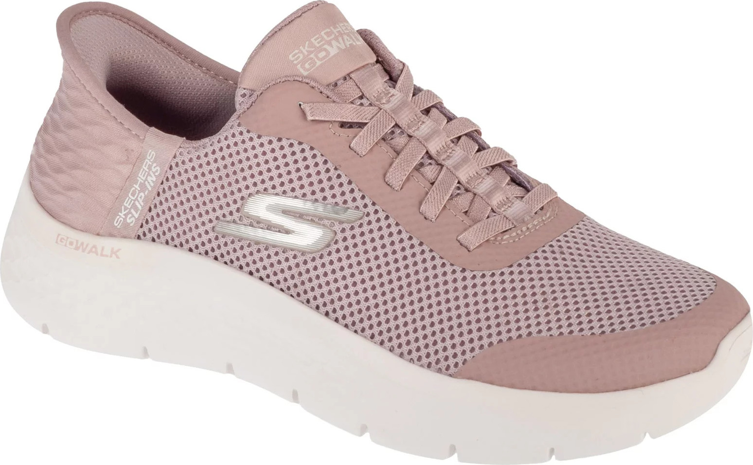 Ružové dámske športové tenisky Skechers Slip-Ins: GO WALK Flex - Grand Entry 124836-MVE Veľkosť: 37