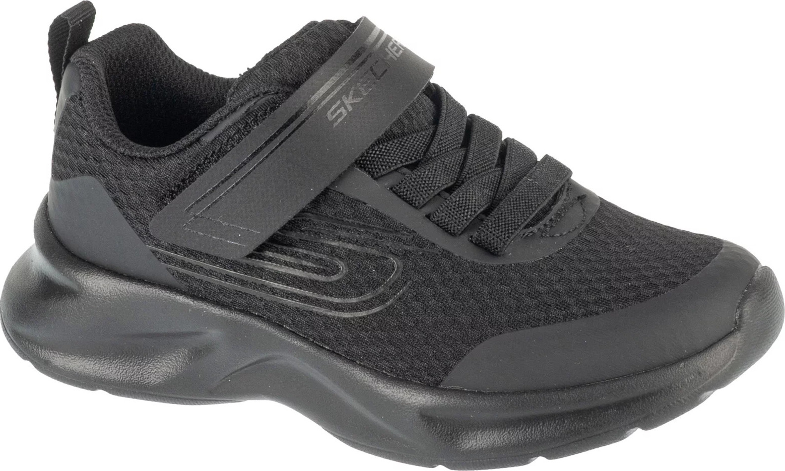 Čierne detské tenisky Skechers Dynamatic - Swift Tread 405112L-B Veľkosť: 27