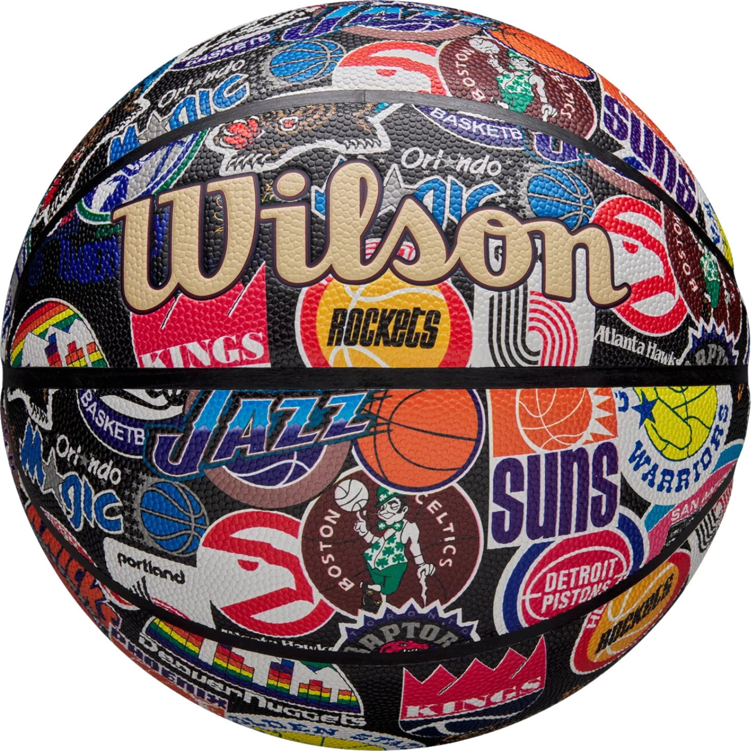 Basketbalová lopta Wilson NBA All Team Retro Ball WZ4028501XB Veľkosť: 7