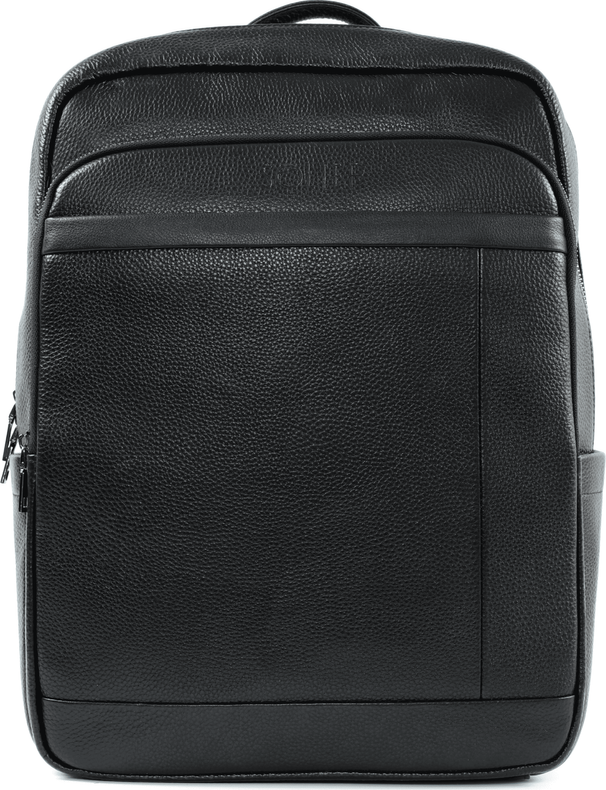 Elegantný čierny kožený batoh SOREN Plecak SV20 SOREN 24146 Veľkosť: ONE SIZE