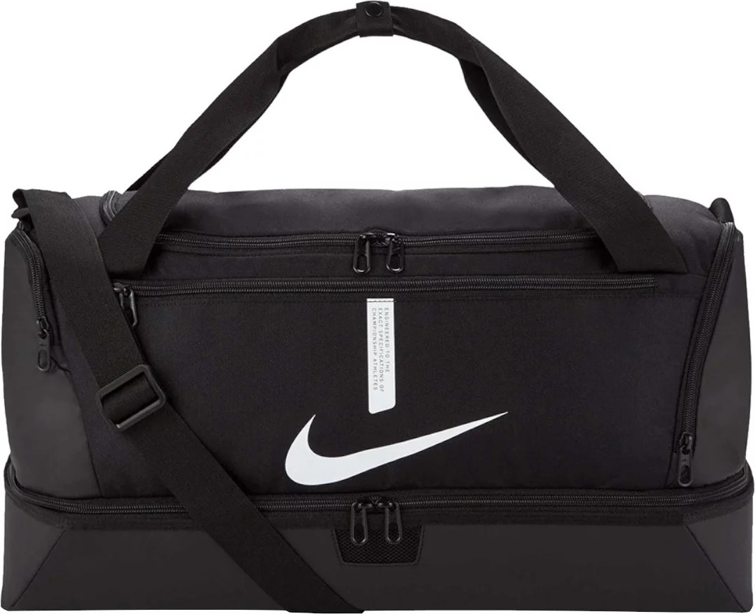 Čierna športová taška Nike Academy Team M CU8096-010 Veľkosť: ONE SIZE