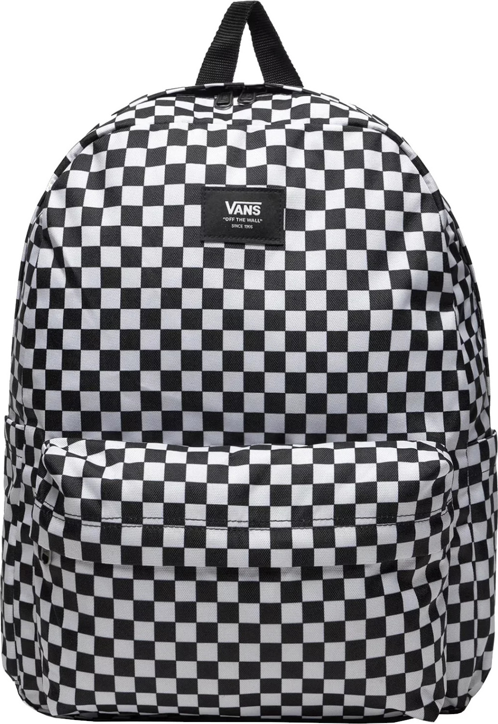 Bielo-čierny kockovaný plecniak Vans Old Skool Check Backpack VN000H4XY281 Veľkosť: ONE SIZE