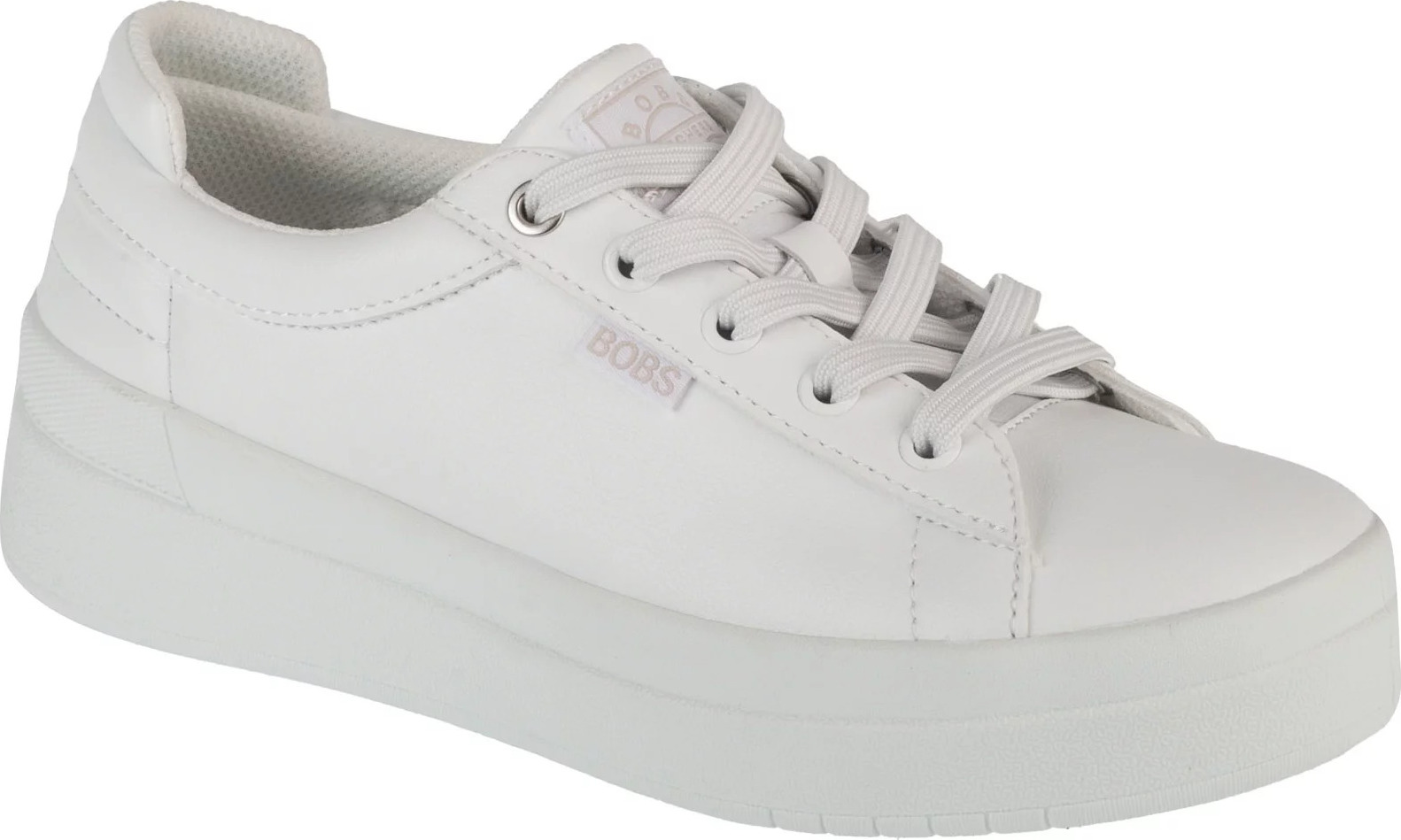 Biele dámske tenisky Skechers Bobs Dvine Sky - Main Step 114581-WHT Veľkosť: 41