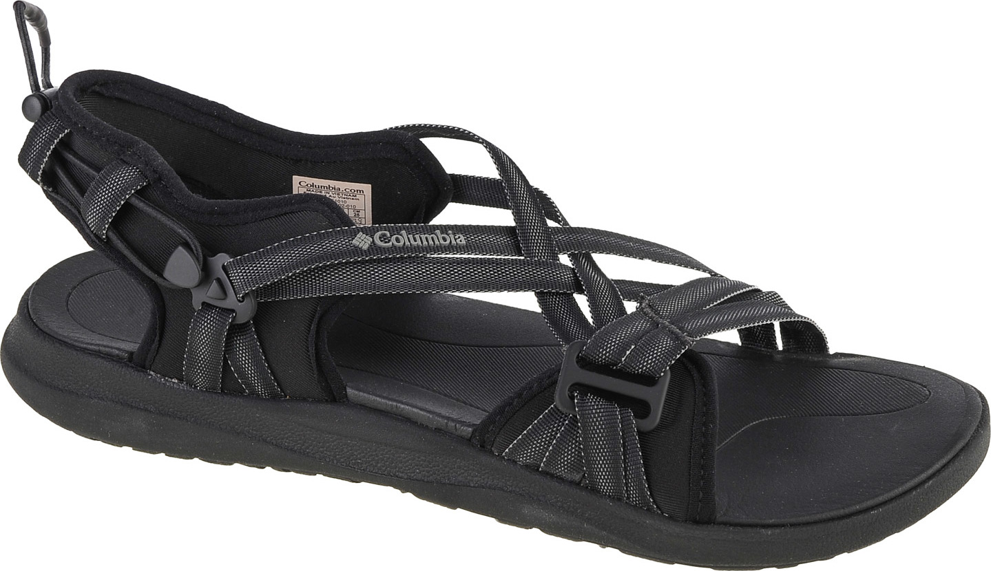Čierne dámske sandále Columbia Sandal W 1889551010 Veľkosť: 38