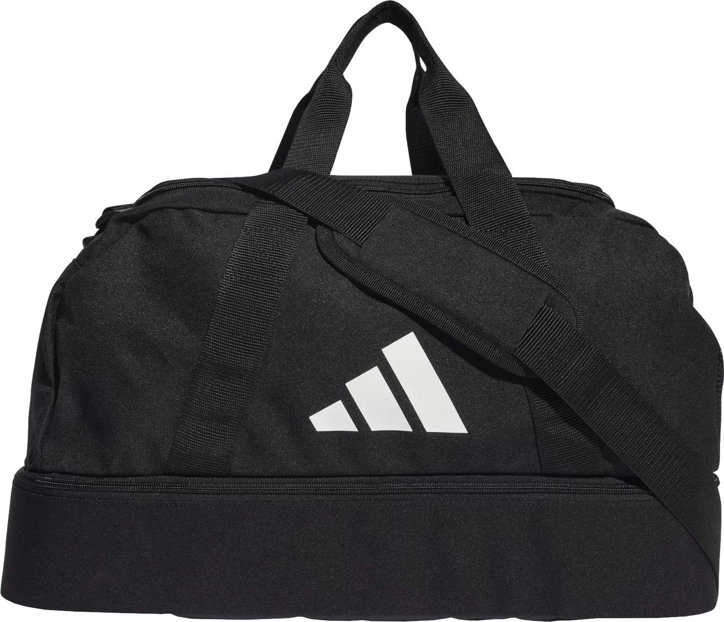 Čierna športová taška adidas Tiro League Duffel S Bag HS9743 Veľkosť: ONE SIZE