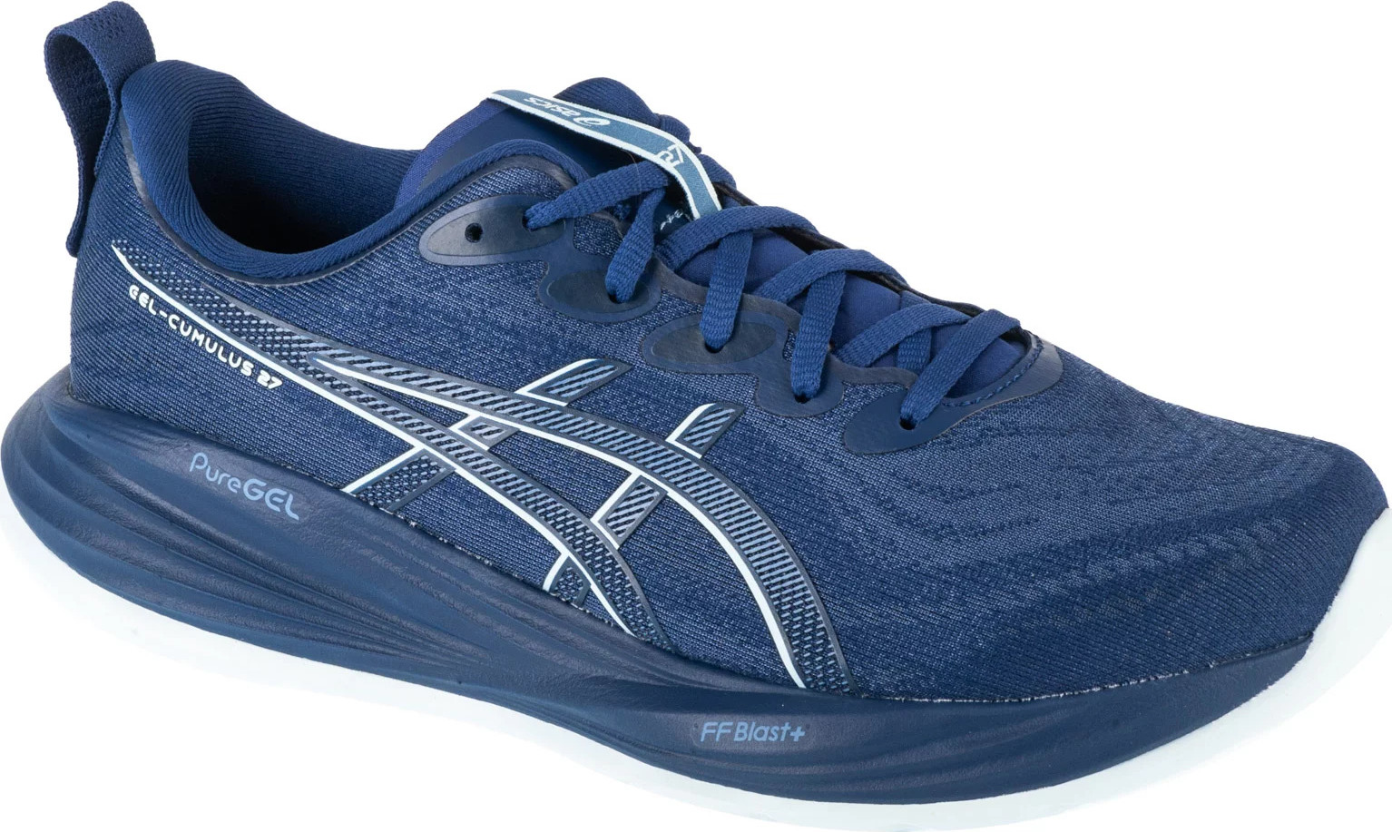 Tmavomodré pánske bežecké tenisky ASICS Gel-Cumulus 27 1011B960-401 Veľkosť: 43,5