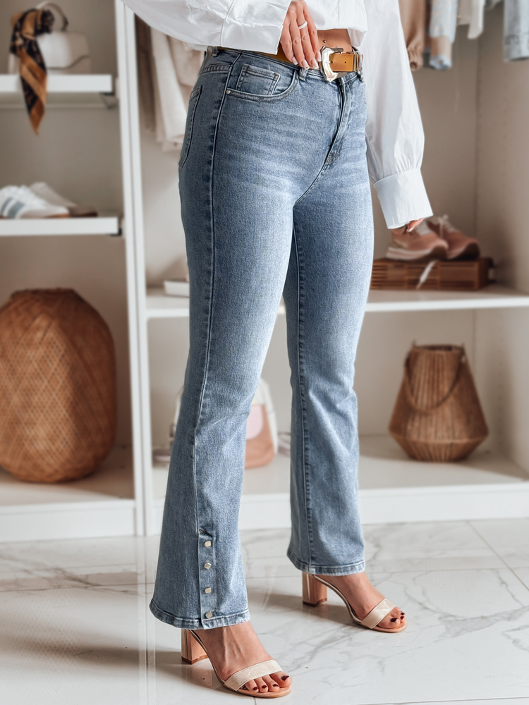 Modré dámske rifle do zvonu BELLONIZ UY2464 Veľkosť: 27