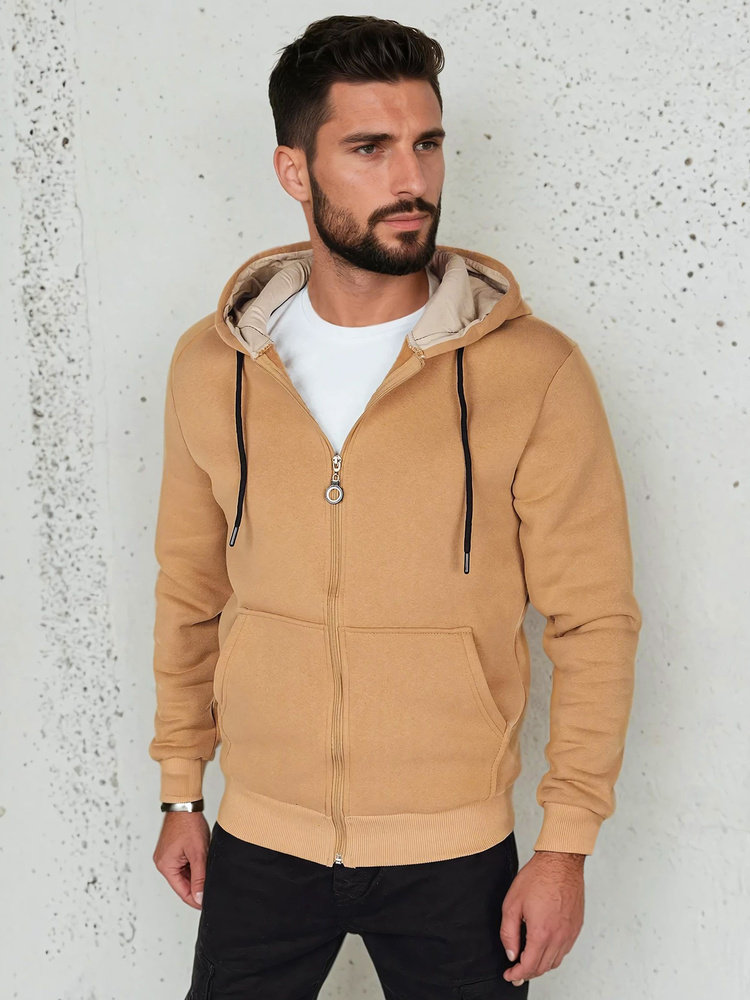 Camel pánska mikina na zips BX5864 Veľkosť: XL