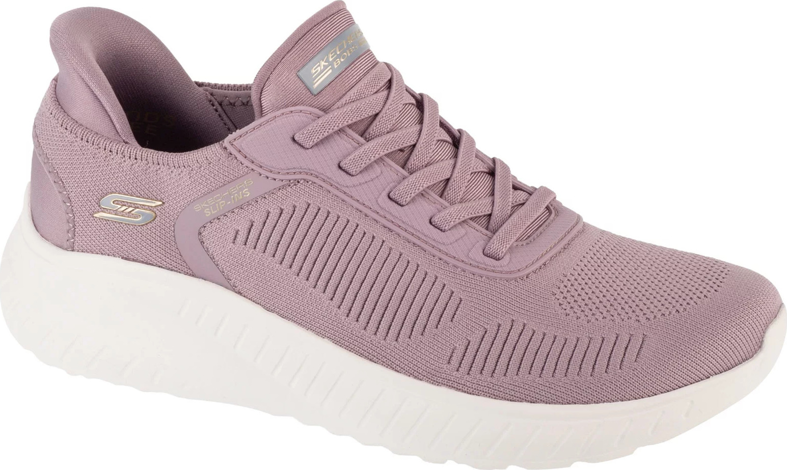 Ružové dámske tenisky Skechers Slip-Ins: BOBS Šport Squad Chaos - Current Muse 117497-LAV Veľkosť: 36