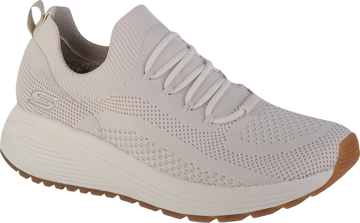 Krémové dámske tenisky Skechers Bobs Sport Sparrow 2.0 - Allegiance Crew 117027-OFWT Veľkosť: 36