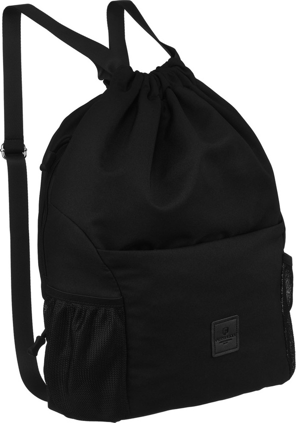 Peterson Čierny dámsky vak s nastaviteľnými popruhmi PTN 77709 Veľkosť: ONE SIZE