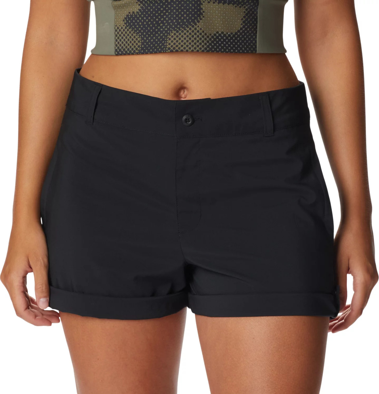 Čierne dámske športové šortky Columbia Silver Ridge Utility Short 2037206010 Veľkosť: 36