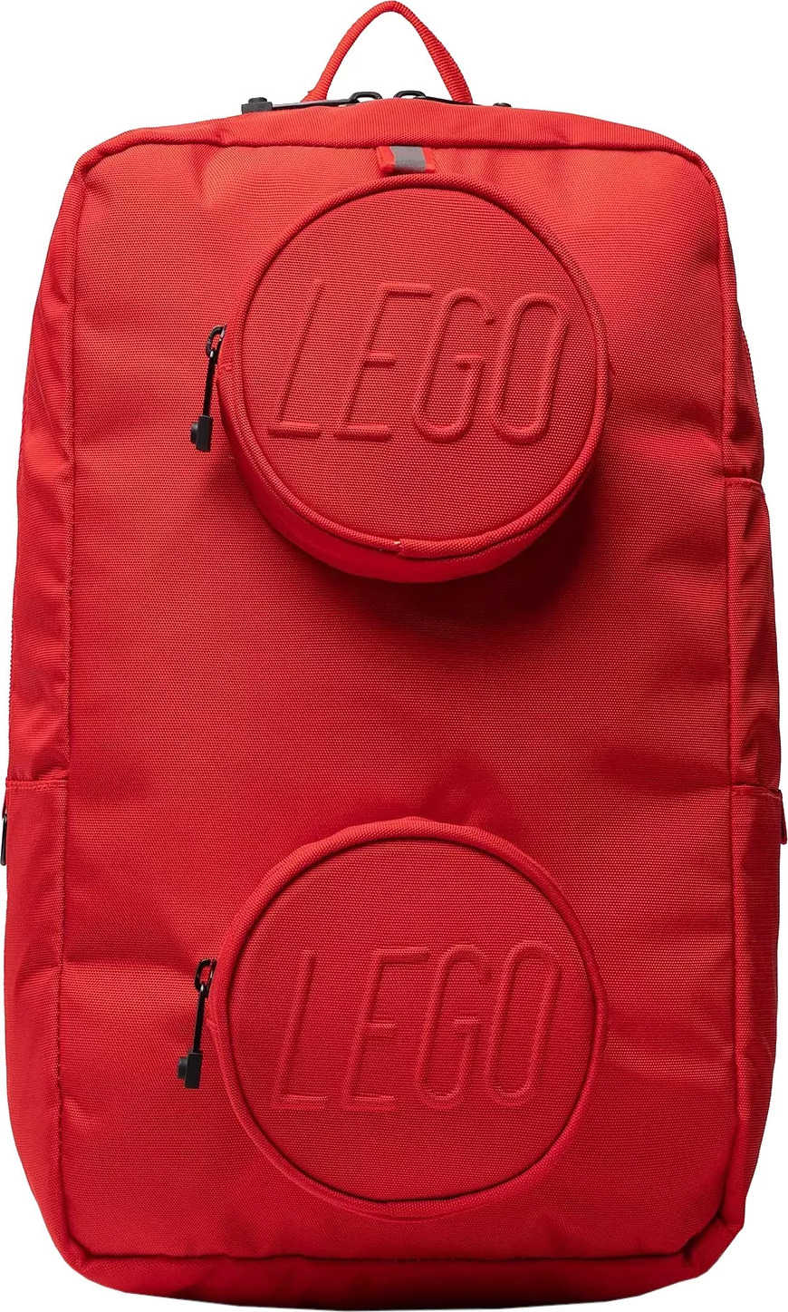 Červený batoh LEGO Brick 1x2 Backpack 20204-0021 Veľkosť: ONE SIZE