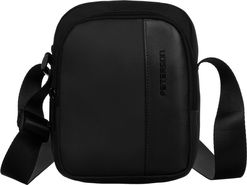 Peterson Čierna pánska priestranná taška cez rameno PTN TO-YG-01 Veľkosť: ONE SIZE