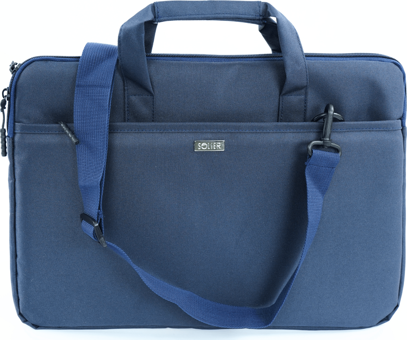 Solier Látková modrá taška na notebook Venga (TORBA SM01 VENGA BLUE A213(2301)) Veľkosť: ONE SIZE
