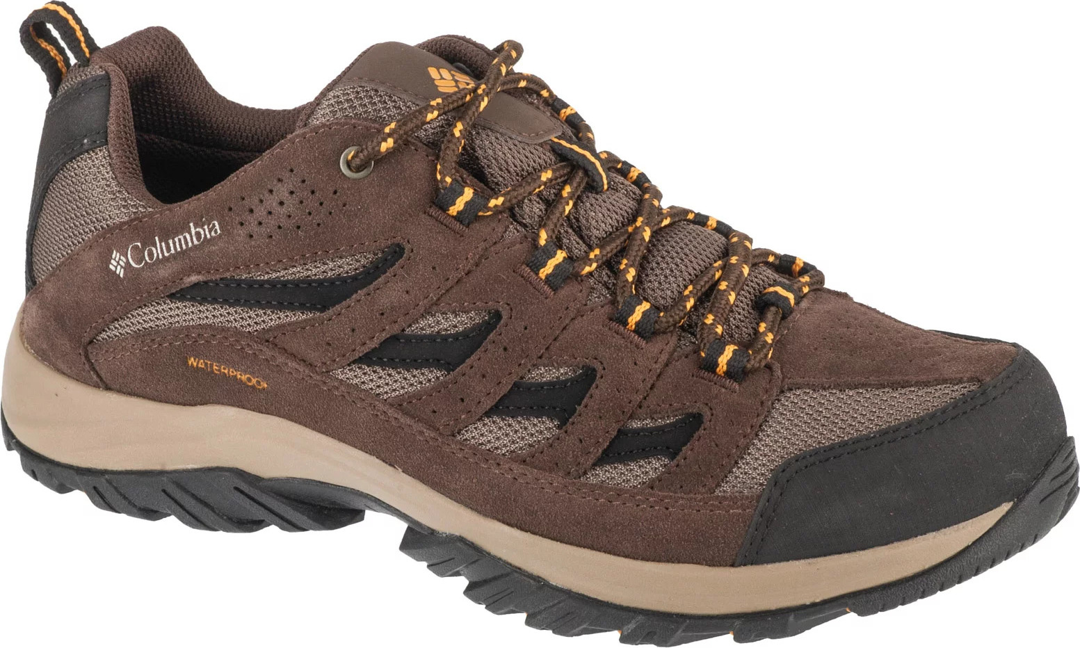 Hnedé pánske trekové topánky Columbia Crestwood Waterproof 2100651255 Veľkosť: 41