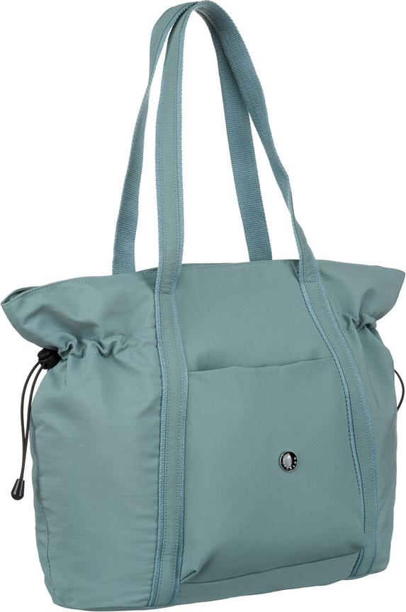 Peterson Svetlomodrá dámska shopper kabelka PTN CSM-15 Veľkosť: ONE SIZE