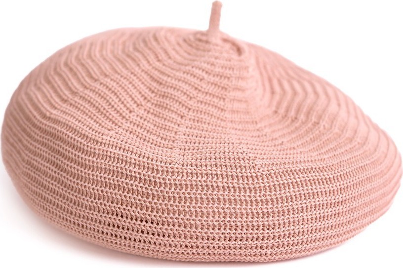 Dámsky prelamovaný baret Art Of Polo Ester 24301 Ester Veľkosť: UNI, Barva: svetloružová