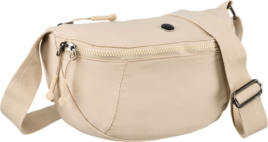 Peterson Béžová dámska priestranná ľadvinka PTN CSM-09 Veľkosť: ONE SIZE