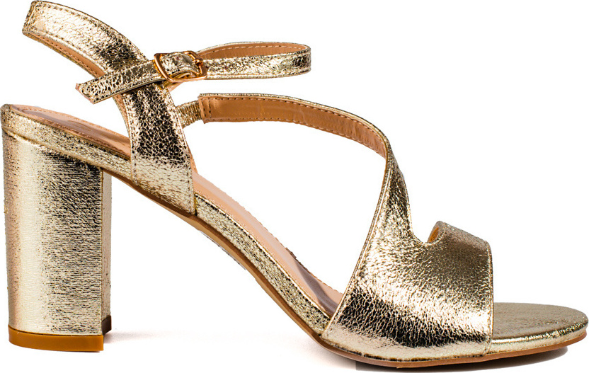 Elegantné dámske sandále na stĺpiku GD-DO-138A-GO Veľkosť: 37